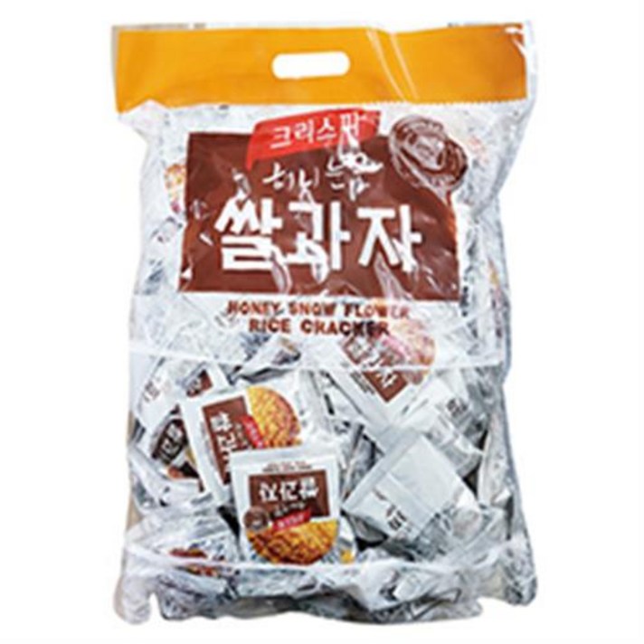 크리스피 허니눈꽃 쌀과자 1kg, A-0013_허니눈꽃쌀과자 1kg