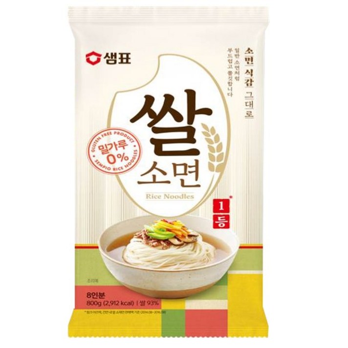 샘표 쌀 소면, 800g, 1개