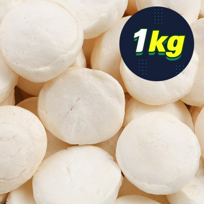 원형 쌀떡 뻥튀기 1kg 뻥과자 주전부리 안주 군것질 식당
