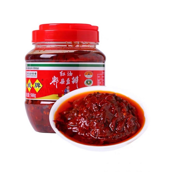 혜혜푸드 중국식품 비현 피현 마라두부 두반장 500g/1개