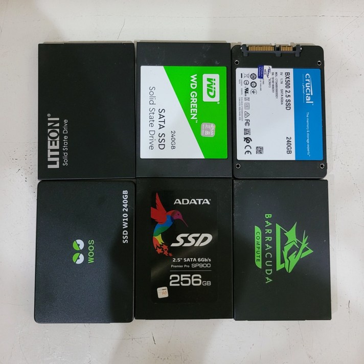 중고SSD 브랜드랜덤 240GB~256GB, 240G~256G