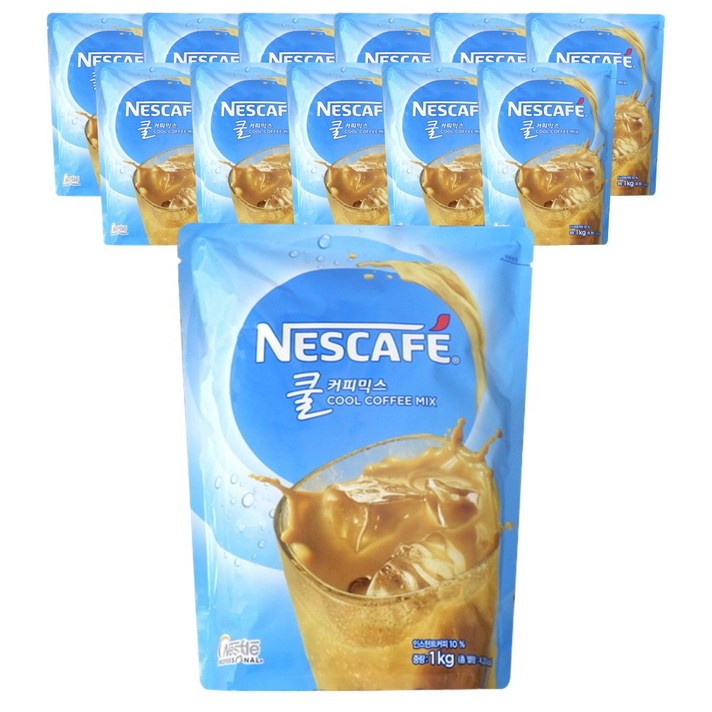 네슬레 네스카페 쿨커피 1kg 1박스 (총 12봉지), 1개입, 12개