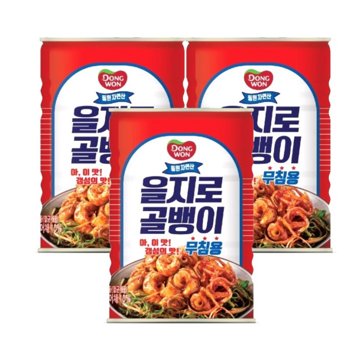 동원 을지로골뱅이 300g (24캔) 한박스, 24캔