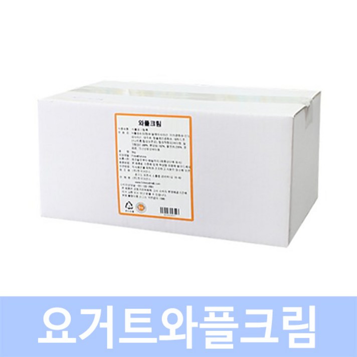 꾸플 요거트와플크림-3kg, 3kg, 1개