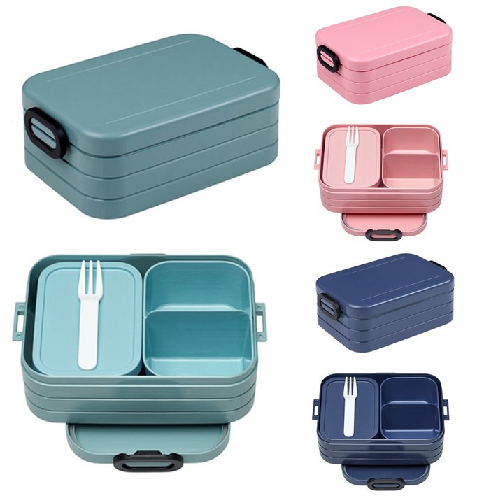메팔 M 런치박스 샐러드 과일 도시락통 3colors, 스카이