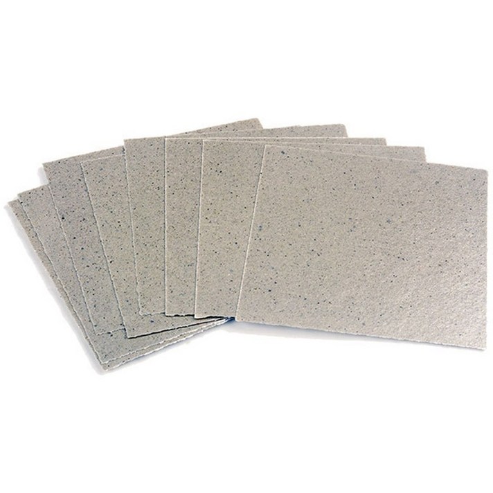 50PCS 도파관 커버 운모 플레이트 시트 전자 레인지 수리 부품 13 x 13cm 유니버설 전자 레인지 사용, 그림 색상