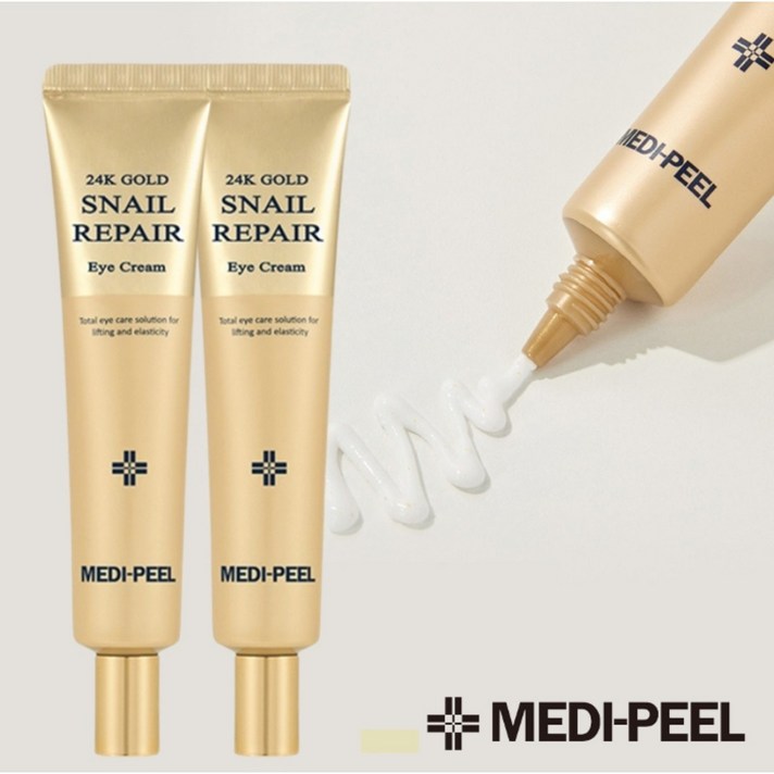 24K 골드 달팽이 아이크림 40MLl 1+1, 2개, 40ml