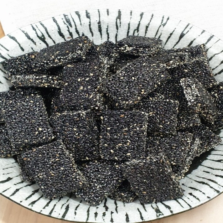 전통한과 수제강정 견과류 강정 검은깨강정 1kg 강고집한과