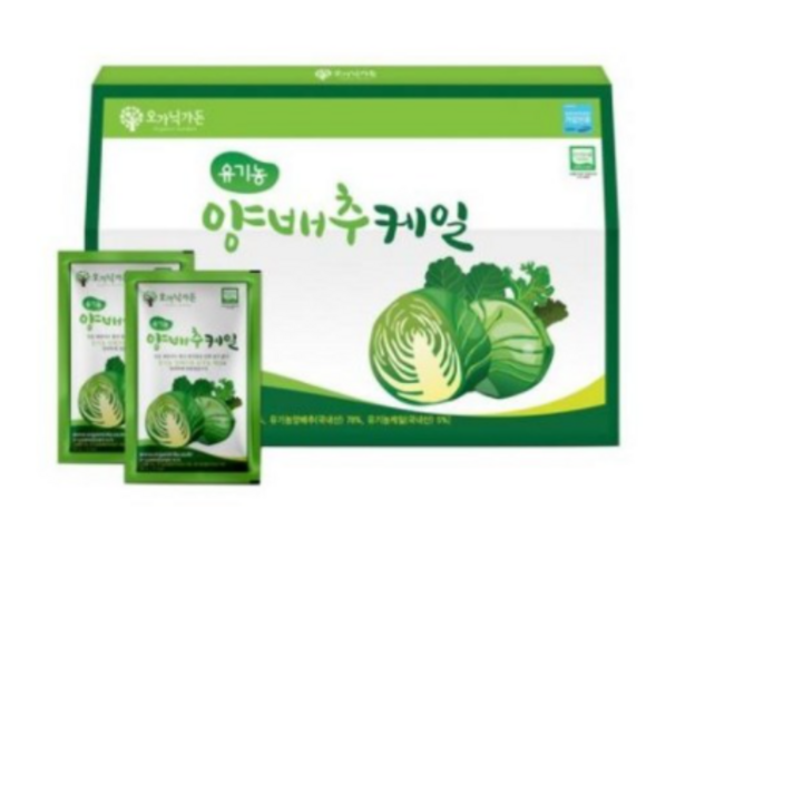 오가닉가든 유기농 양배추케일즙, 90ml, 60포