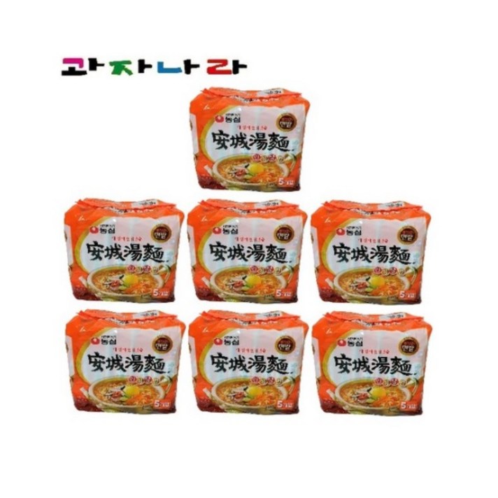 농심 안성탕면 125g, 35개