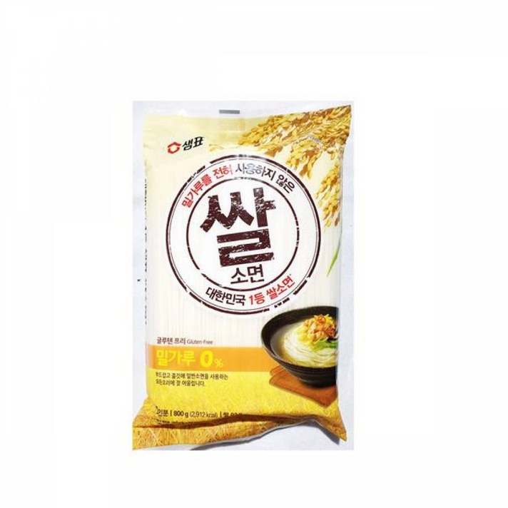 샘표 쌀 소면, 800g, 12개