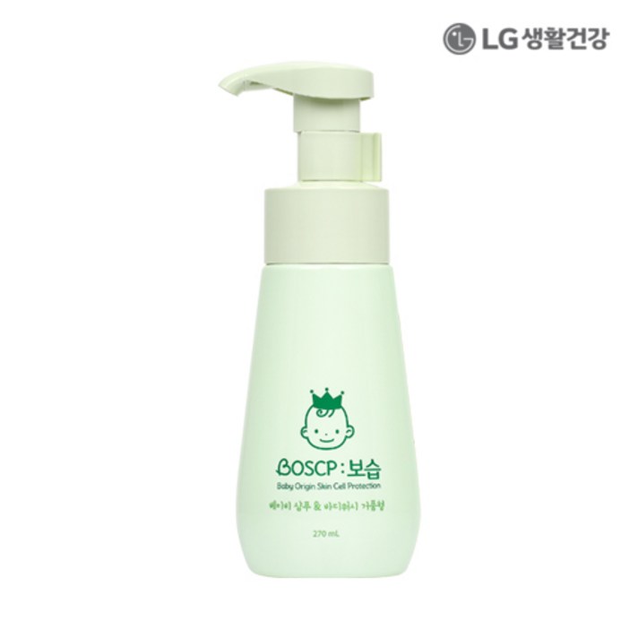 LG생활건강 보습 베이비 샴푸&바디워시 거품형 270ml, 상세페이지 참조