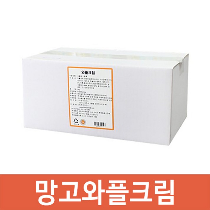 이안스 TOM 망고 와플크림 3kg, 1개