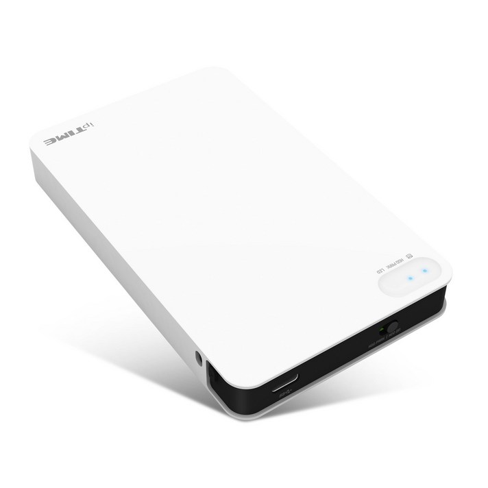 ipTIME HDD3225 plus 2.5인치 외장하드케이스 USB3.1 Gen2 Type-C, 화이트