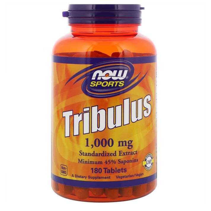 나우푸드 스포츠 트리뷸러스 1000mg 180정, 1팩