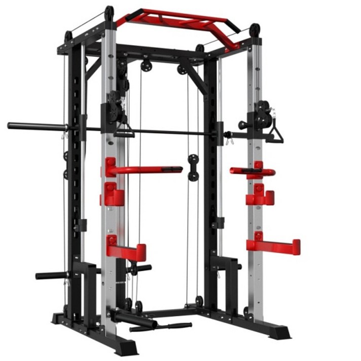 홈짐세트 복합 헬스 기구 체육관 스미스 머신 Smith Machine Steel 장비, B, 협력사