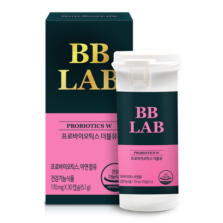 뉴트리원 비비랩 프로바이오틱스 더블유, 1box