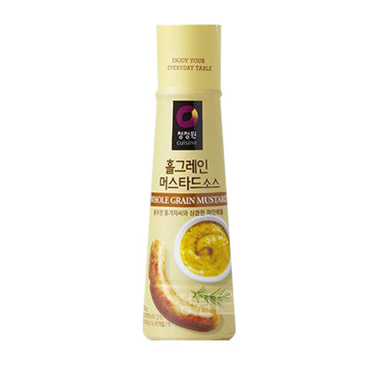 청정원 홀그레인머스타드 디핑소스, 320g, 2개