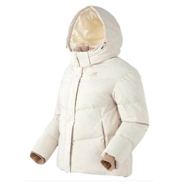 뉴발란스 숏패딩 푸퍼 구스 다운 여성 패딩 자켓 NBNPA4W032 CM