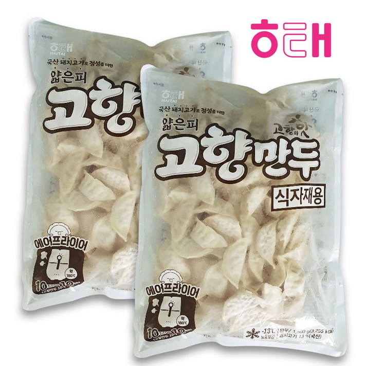 떡국끓이는법 만두전골레시피에 필수 재료 해태 얇은만두피 고향만두 식자재용 1500g 2개, 단품