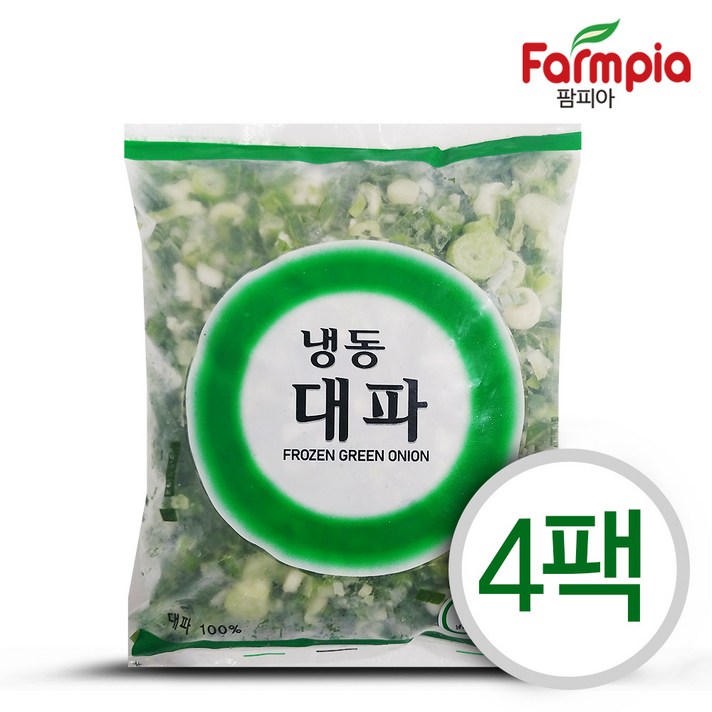 팜피아 냉동 대파 1kgX4팩 총4kg