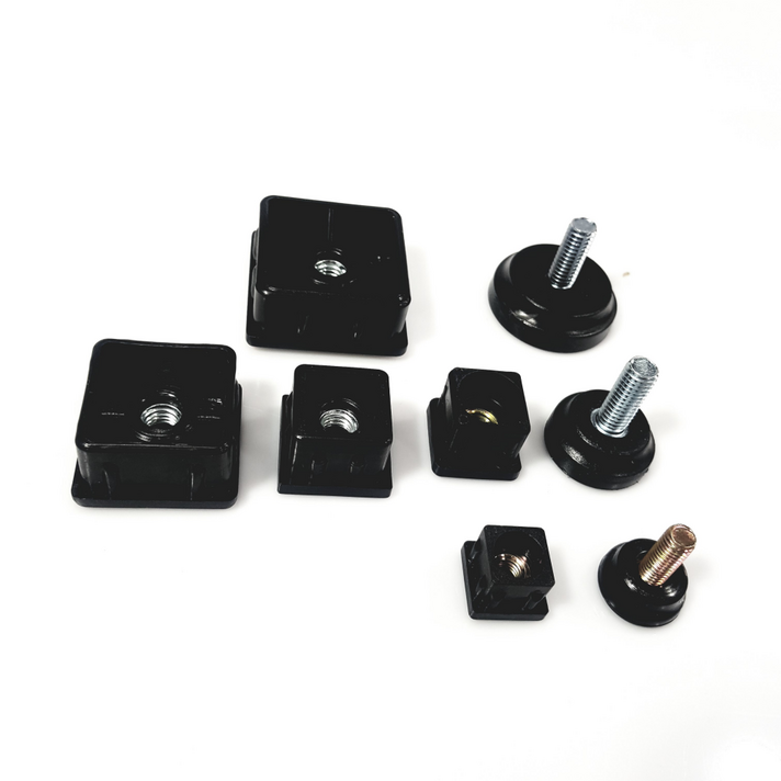 PVC 각관 부속 인테리어발 각파이프 조절발 각속 조절좌, 1개, 30x30