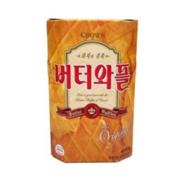 크라운 버터와플 6p, 810g, 1개
