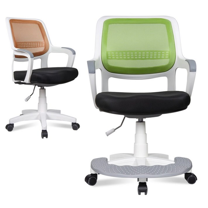 DY-chair 토토 학생용의자 + 발받침 공부 컴퓨터, 토토 블랙바디, 발받침대 추가, 레드