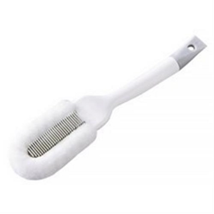 부드러운 운동화 신발 다기능 세탁솔, 화이트, 2개