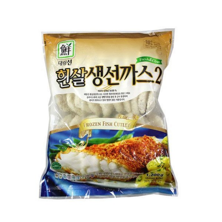 (냉동)대림선 흰살생선까스2(1.2kg) x 3개, 1.2kg
