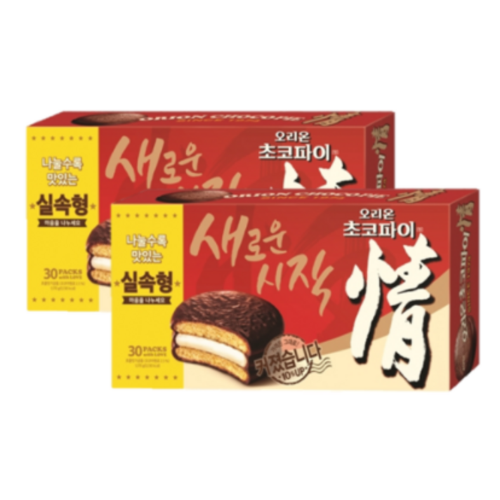 오리온 초코파이 실속형 30P, 2개, 1170g