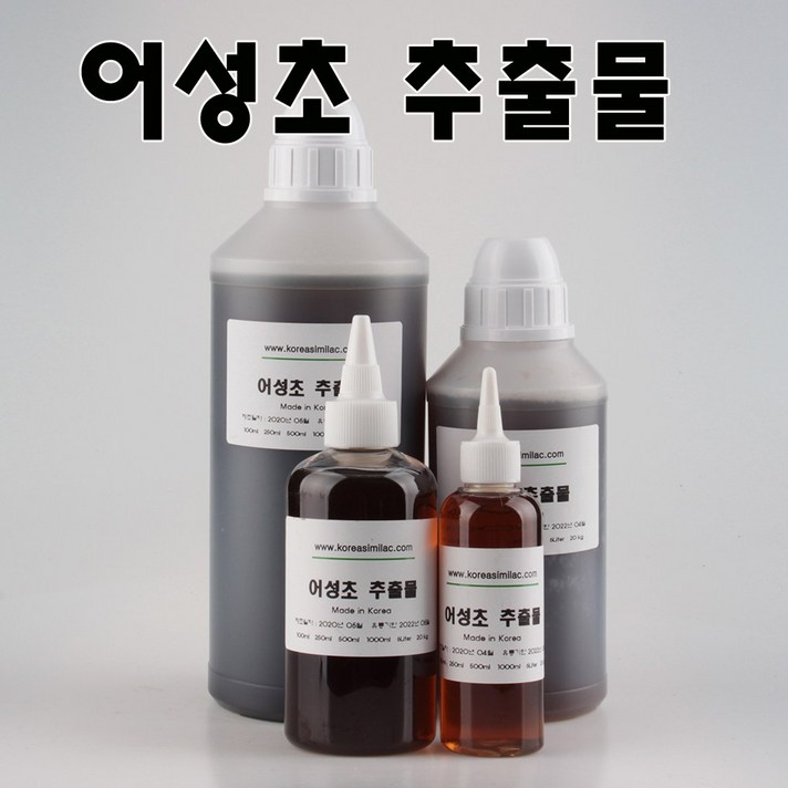 코리아씨밀락 어성초 추출물, 어성초 추출물 1리터