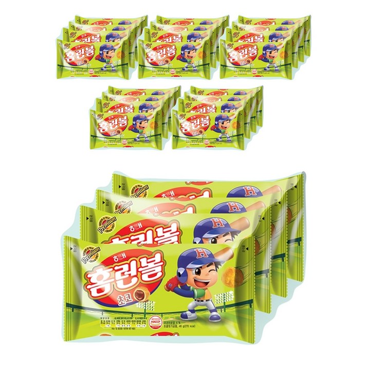 해태 제과 홈런볼 초코, 46g, 24개