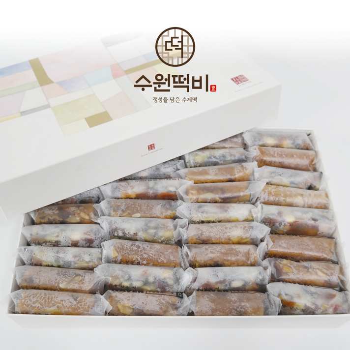 {10%할인중} 설 명절 부모님선물 찰떡선물세트 36개 (보자기포장)