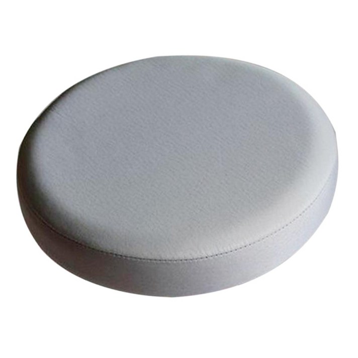 이동식 바 스툴 교체 커버 라운드 의자 시트 커버 프로텍터 데스크 살롱 슬리브, Grey_33x10cm, 폴리 에스터