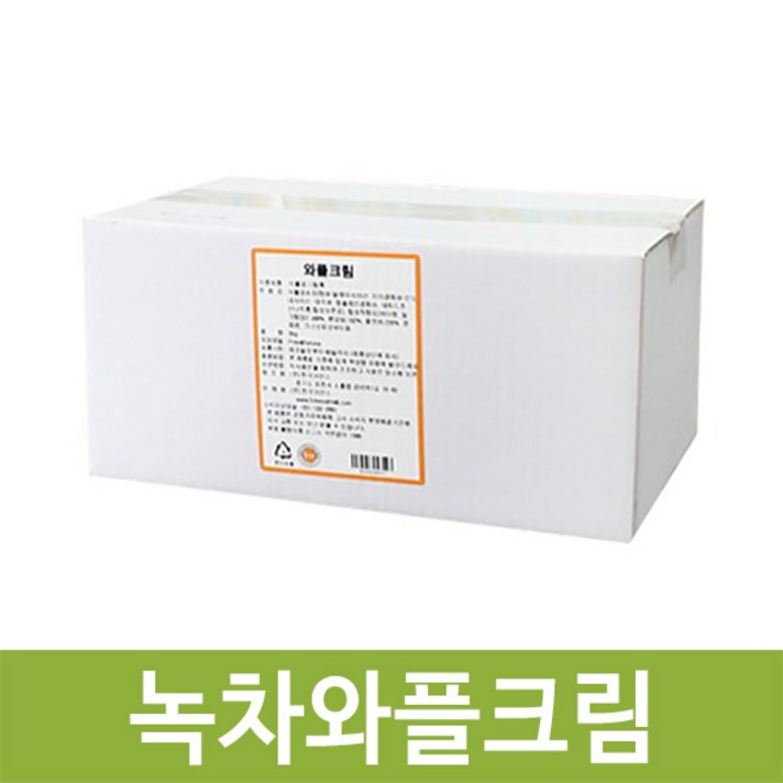 이안스 TOM 녹차 와플크림 3kg, 1개