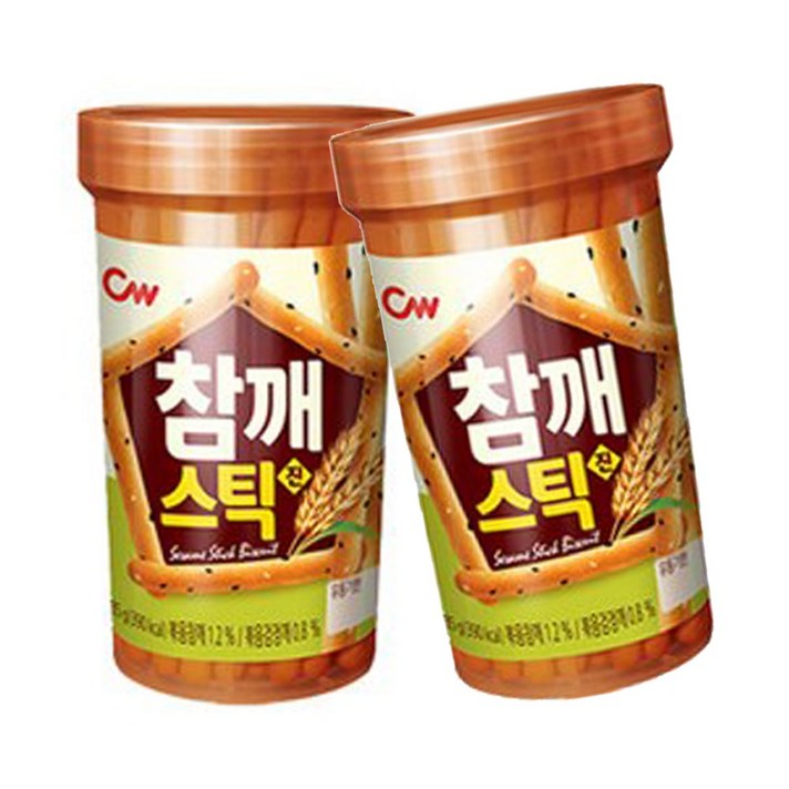 청우식품 참깨스틱 진, 85g, 6개