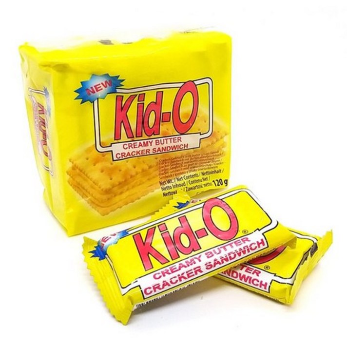 키도 크래미 버터향 크래커 샌드위치, 120g, 11개