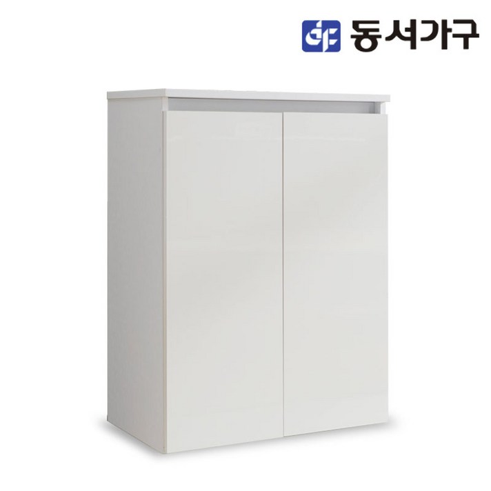 동서가구 솔트 글로시 800 주방수납장 mct008, 화이트