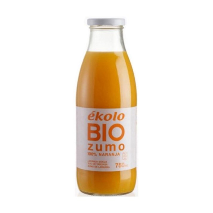 에콜로 유기농 NFC 100% 착즙 프리미엄 오렌지 주스 오렌지즙 750ml