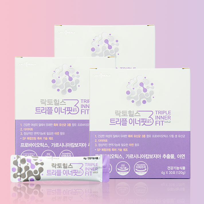여성 질유산균 포스트바이오틱스 가르시니아 체지방 다이어트 1박스 3박스, 1개월 (1박스) 4g X 30포