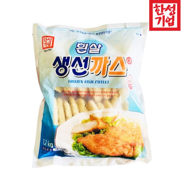 한성 흰살생선까스 1.2kg /대용량, 2개