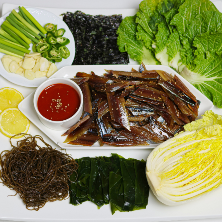 구룡포 과메기 야채세트 채소세트 산지직송, 15미 30쪽 야채세트, 1박스