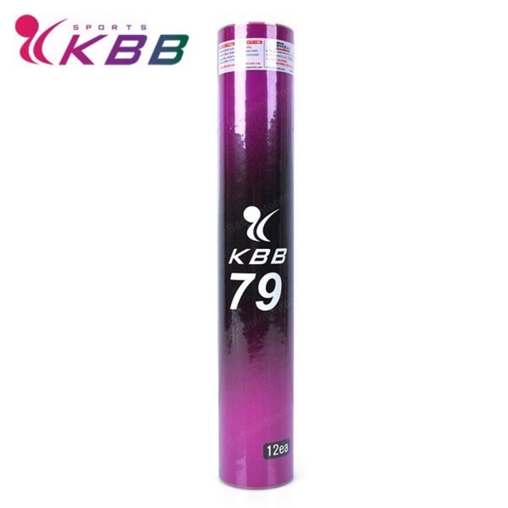 KBB79 거위털 셔틀콕 12입, 1개, 12개입, KBB79 (1통_12개입)