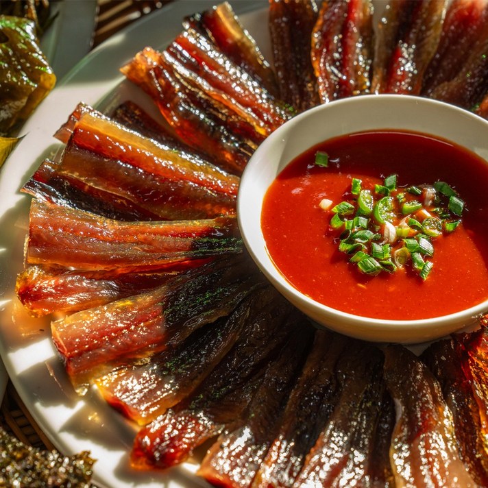 구룡포 햇 과메기 반손질 완전손질 단품 야채세트, 쌈야채만 X과메기없음X