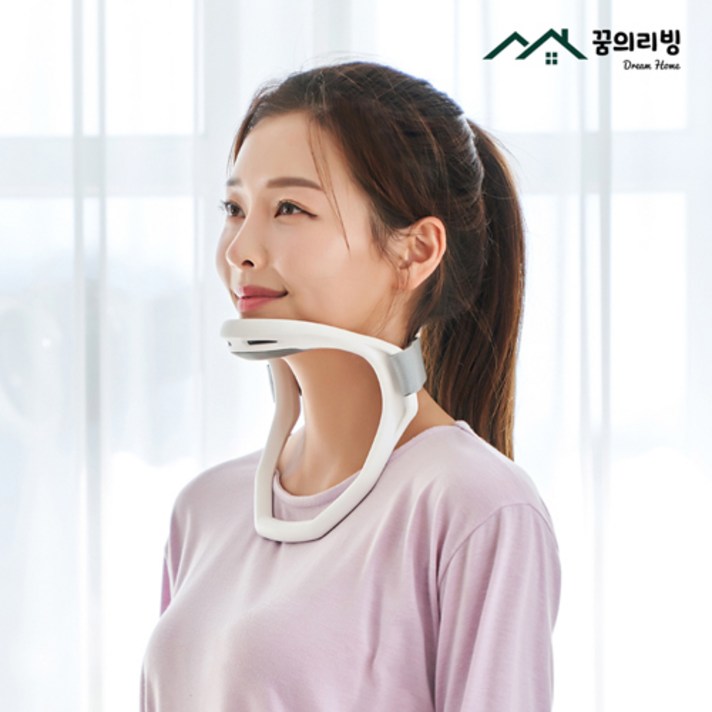 2021 슬림넥핏 목 보호대 목디스크 견인기 넥서포터 교정기 넥키퍼 목고정기, 슬림넥핏 1개