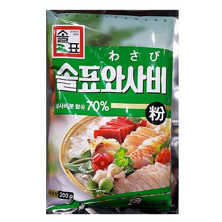 와사비 ( 솔표 200g ) x 40, 1