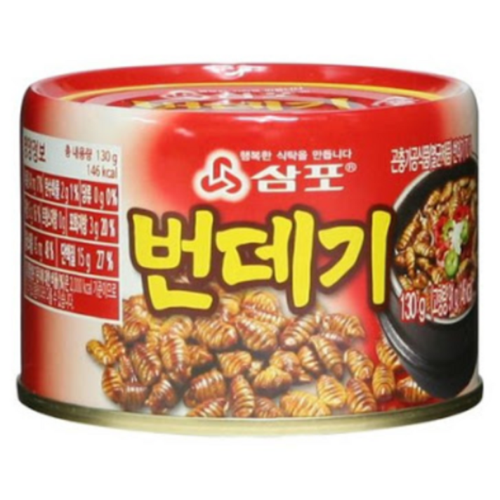 삼포 번데기 130G 48개 1박스