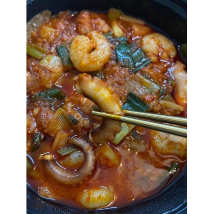 혼자먹는 럭셔리 1인 낙곱새 450g, 4개