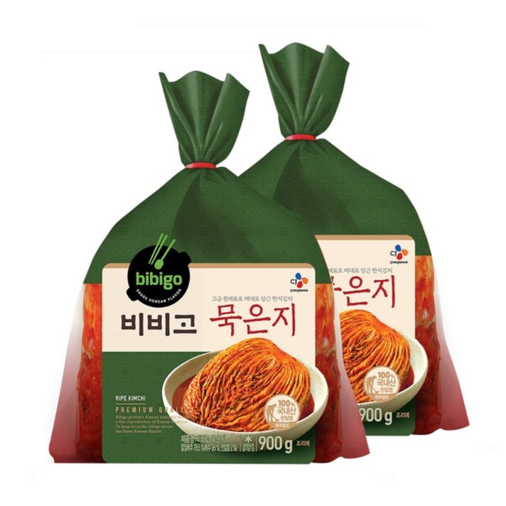 비비고 묵은지900g X 2개